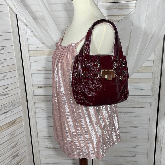 Jimmy Choo Patent Leather Bag - Picture 11 of 12